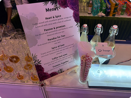 Corporate Event Drinks